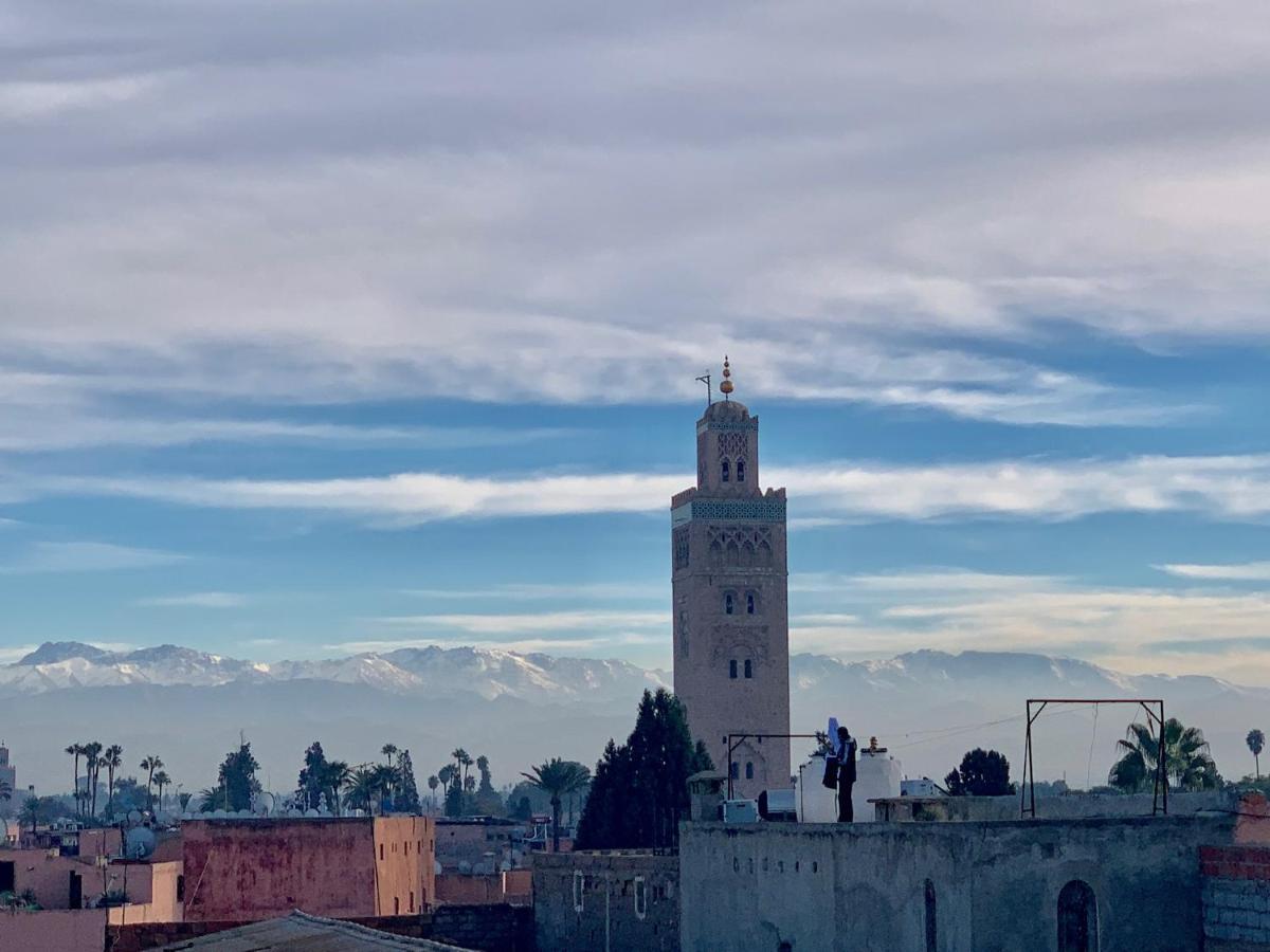 Authentic Moroccan Charm Apartment In Marrakech Terrace Marrakesh Exterior foto