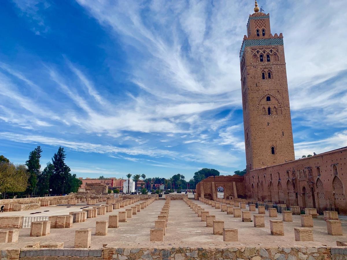Authentic Moroccan Charm Apartment In Marrakech Terrace Marrakesh Exterior foto